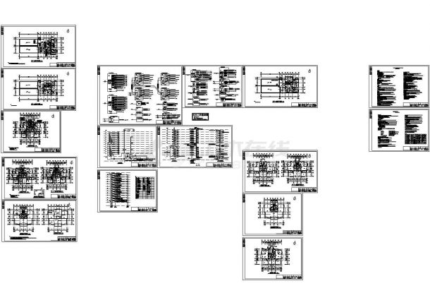 某地上十一层公寓宿舍楼电气设计方案图纸-图一