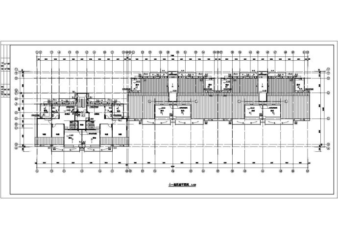 某地去小高层住宅给排水设计CAD施工图_图1