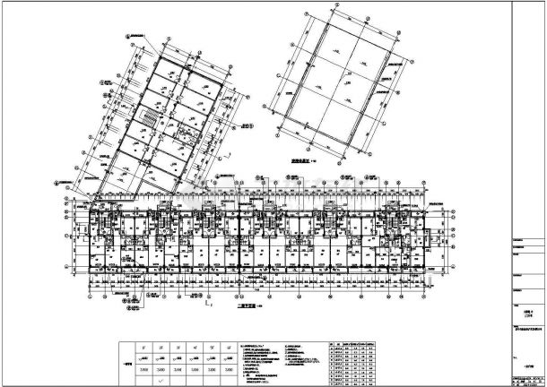【黑龙江】某21#多层住宅建筑设计施工图-图二