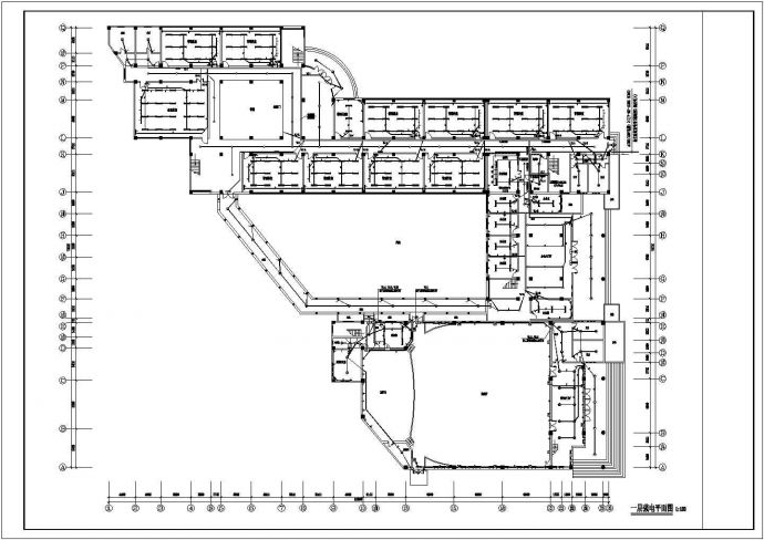 某五层旅游学校教学楼电气设计施工图_图1