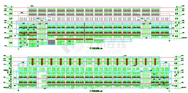 【贵州省】某地某农场品批发市场建筑设计施工图-图一