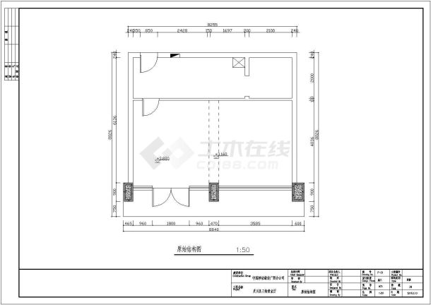 【广西壮族自治区】某地某移动营业厅装修设计图-图一