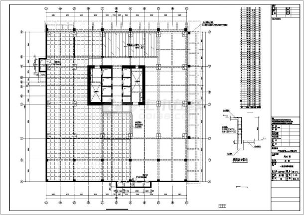 某地超高层办公楼结构设计施工图纸-图二