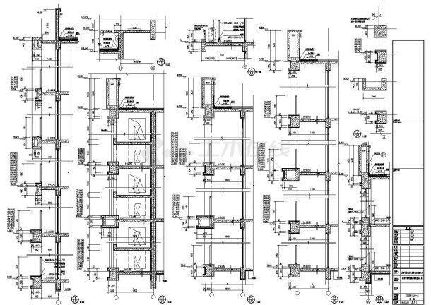 【江苏省】某地某5#高层住宅建筑设计施工图-图二