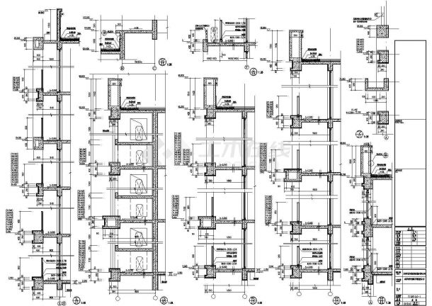 【江苏省】某地某1#高层住宅建筑设计施工图-图二