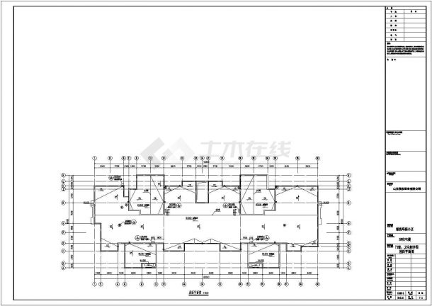 【山东省】某地某高层住宅建筑设计施工图-图一