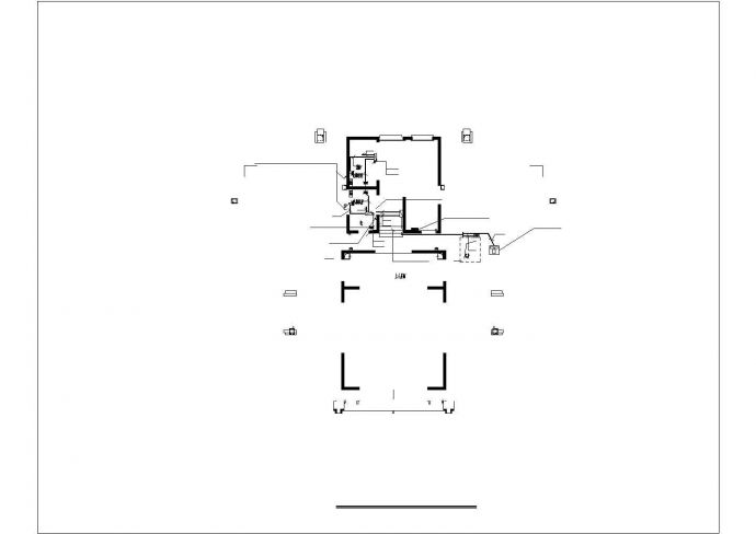 某地某高层4#住宅楼电气设计图纸_图1