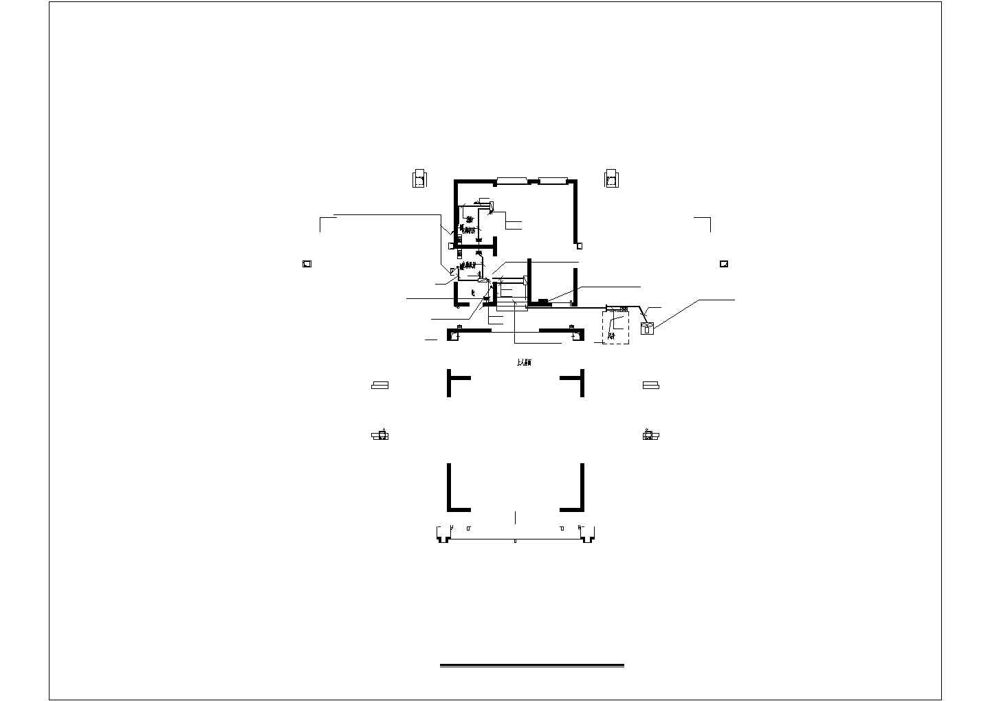 某地某高层4#住宅楼电气设计图纸