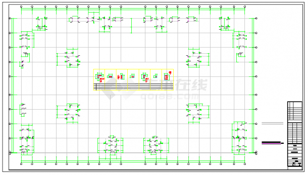 【江西】某地某大型产业园建筑结构设计施工图-图二