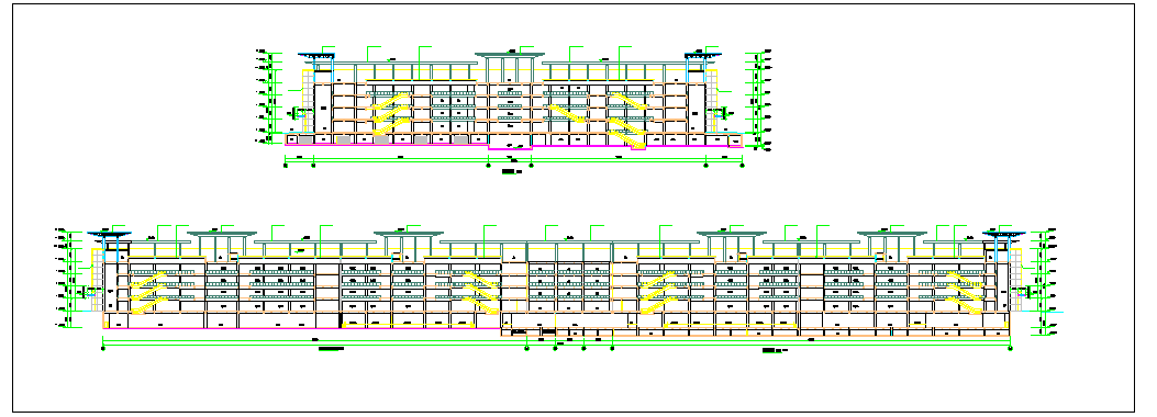 【江西】某地某大型产业园建筑结构设计施工图