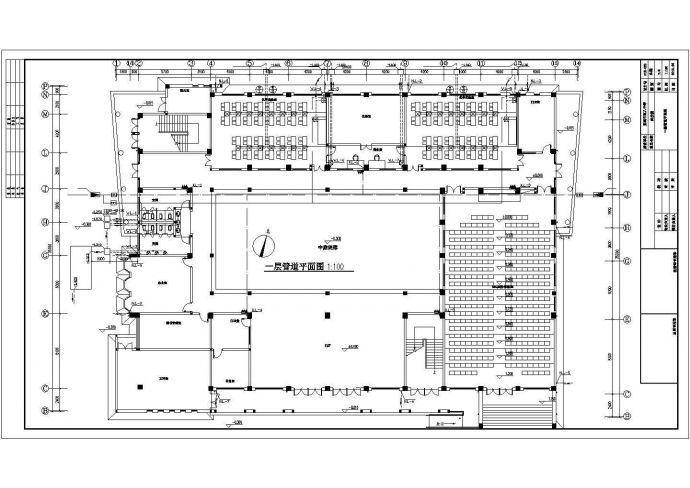 某地某多层科技办公楼水电设计施工图纸_图1