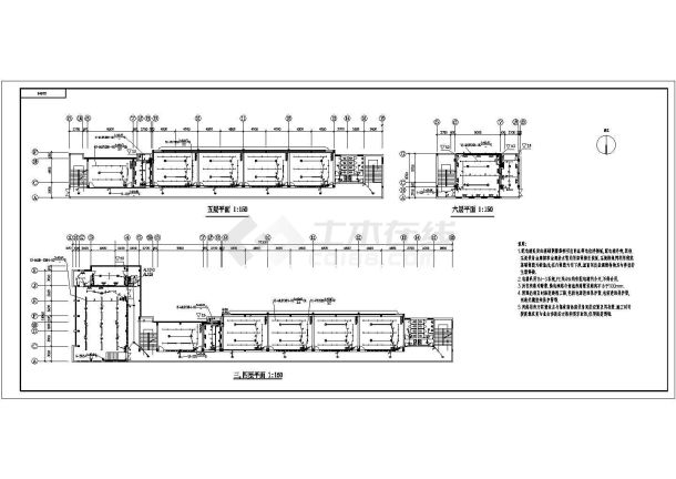 某五层新建教学楼附楼电气设计施工图-图二