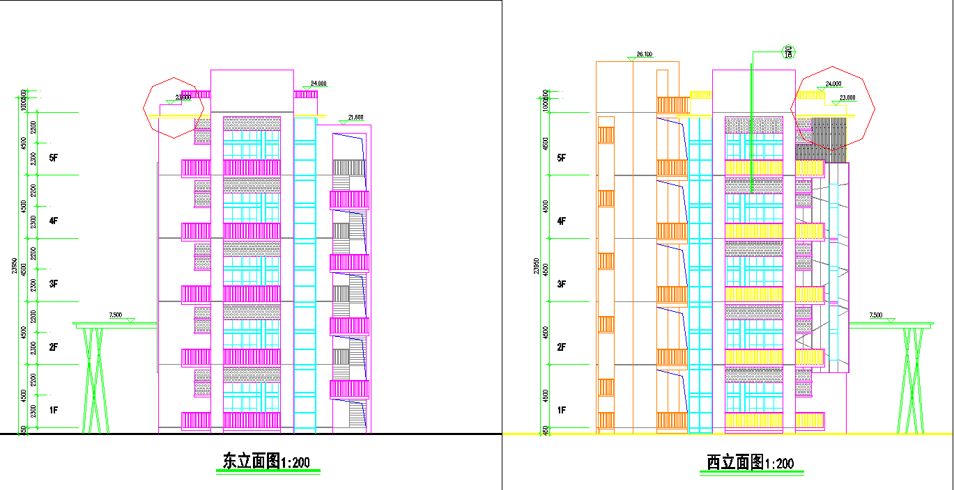某高层复式loft住宅建筑施工图