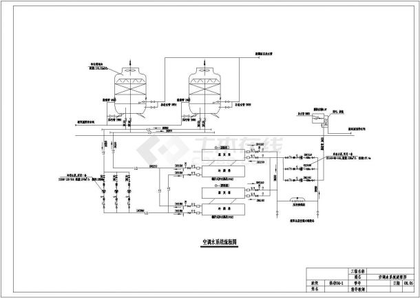 某建筑空调水系统设计CAD施工详图-图二