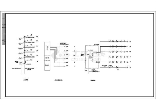 某宾馆建筑电气设计施工CAD图纸-图一