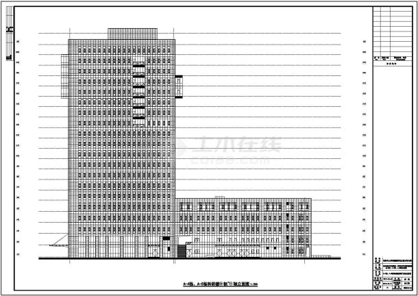 【广东】某地某高层综合办公楼全专业施工图-图二