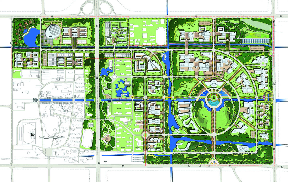 [上海]现代风格校园景观规划设计方案文本