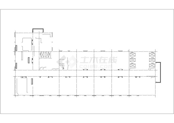 【甘肃】某地某高层儿童医院综合楼建筑施工图-图二