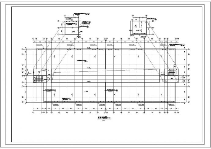 【江西】五层现代风格市级职业技工学校全套设施设计施工图_图1