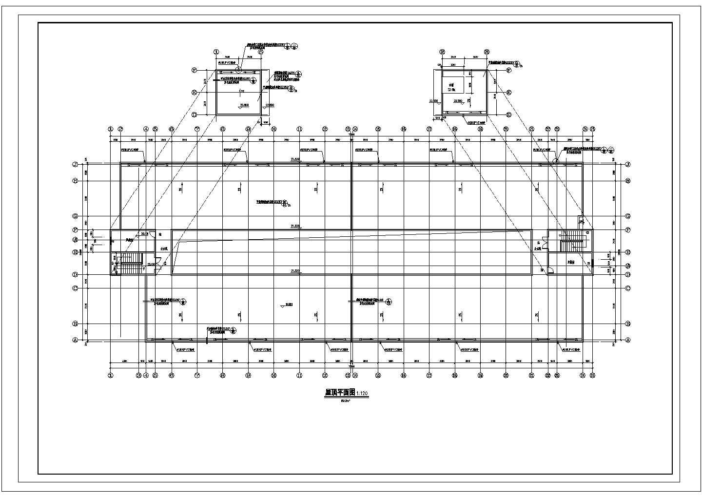 【江西】五层现代风格市级职业技工学校全套设施设计施工图