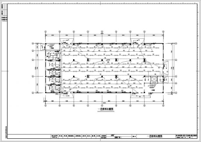 某地四层新建厂房电气设计施工图纸_图1