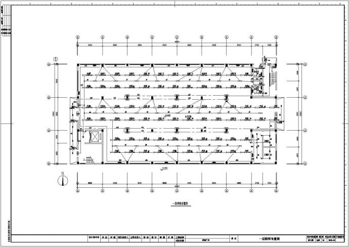 某地四层新建厂房楼电气设计施工图_图1