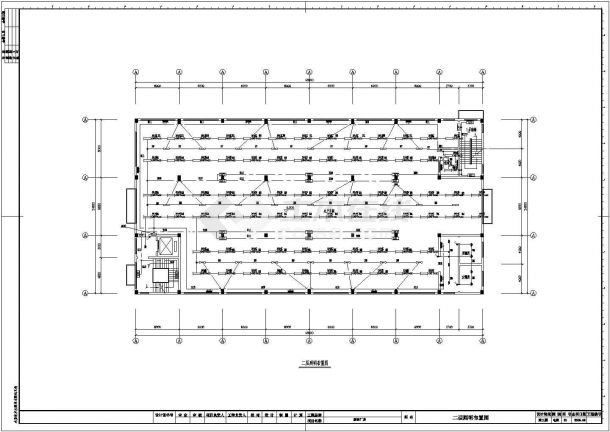 某地四层新建厂房楼电气设计施工图-图二