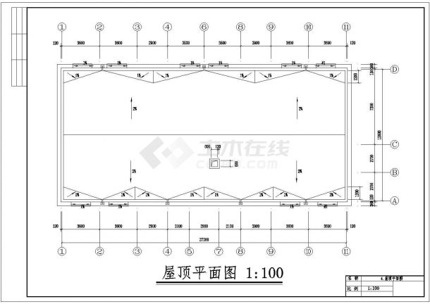 3427平米十层钢结构住宅楼建筑结构施工图-图一