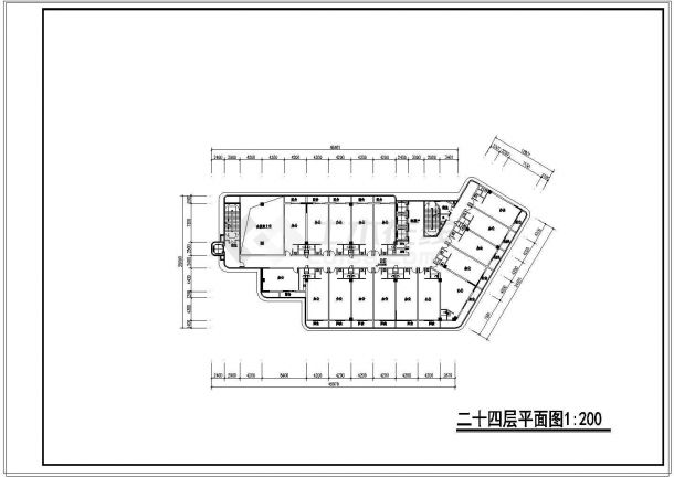 某地区快捷酒店综合楼精品方案-图二