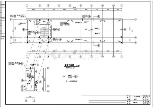 【广东】某地某小学教学楼全专业设计施工图-图二