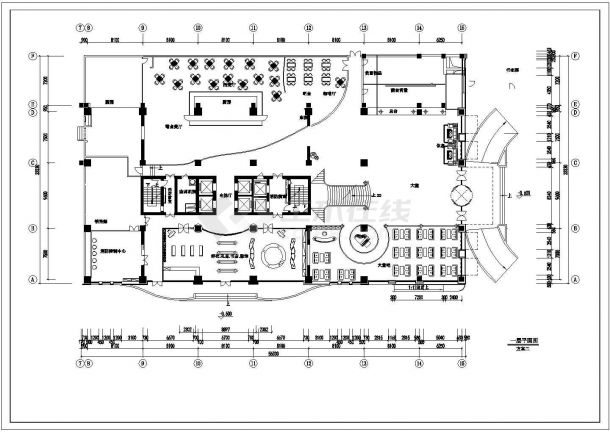 酒店一至五层装修设计方案图（共6张）-图二