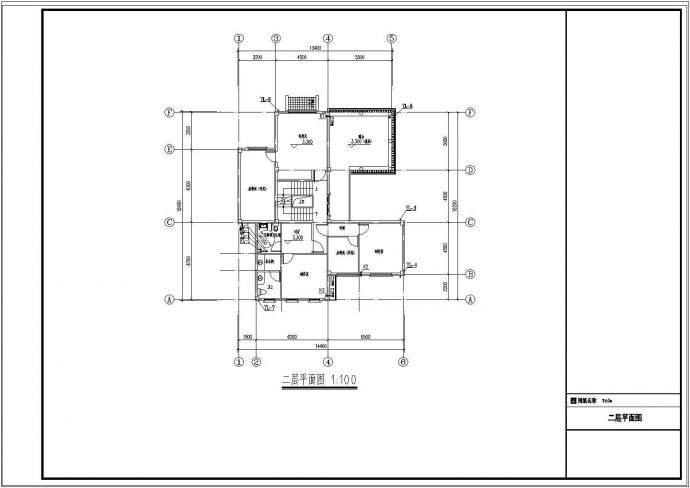 某地传统中式风格别墅建筑设计施工图_图1