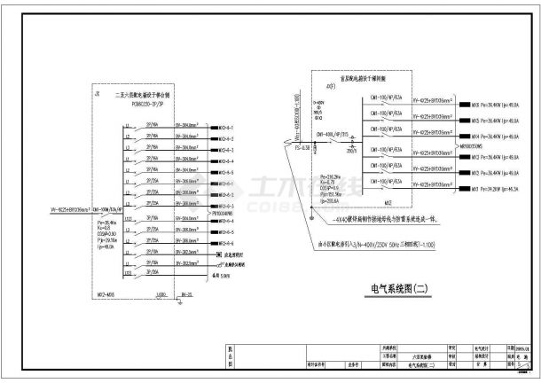 某 六层学校实验楼强弱电设计施工图-图一