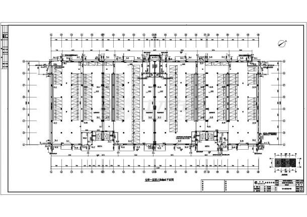 某地区丙类多层仓库给排水消防施工图-图一