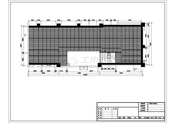 某办公大厦轻钢夹层建筑设计施工图-图二