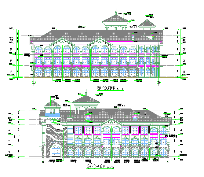 【湖南】某框架结构幼儿园设计施工图