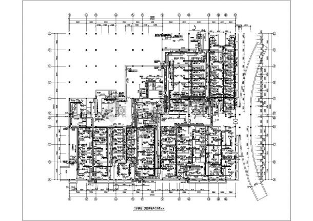 某地区医院空调设计施工CAD图（全套）-图一
