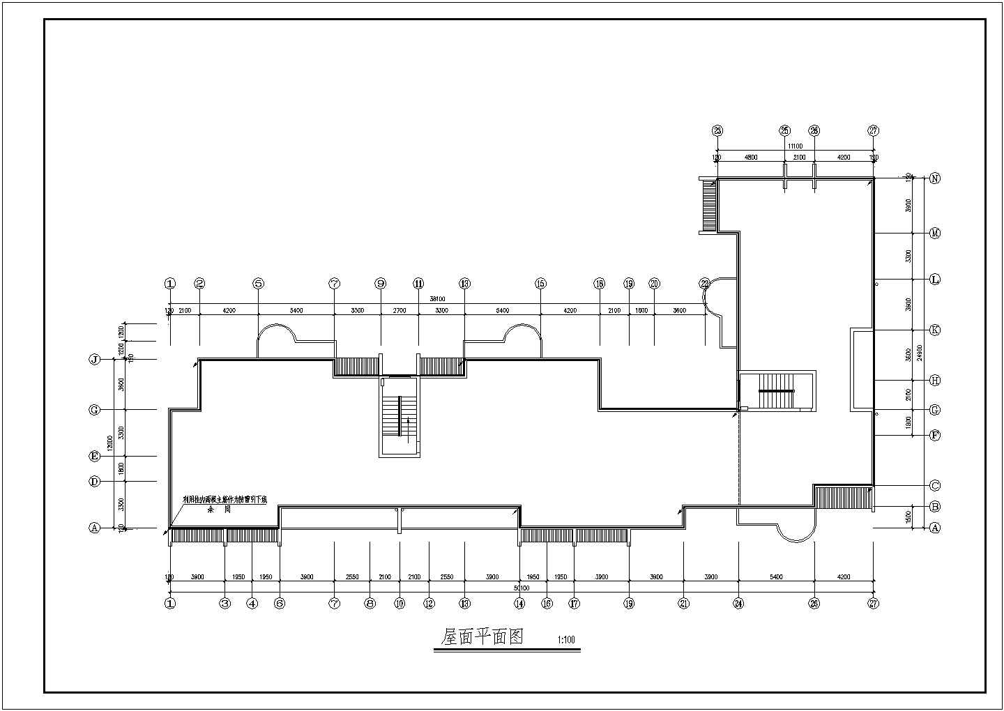 某地区职工住宅楼电气施工CAD图