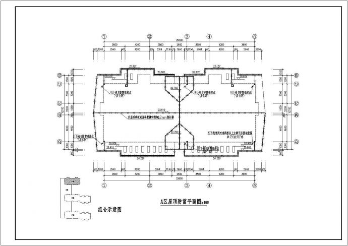 某地区住宅楼电气及高低压配电CAD图_图1