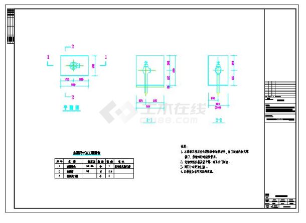 广州432m综合体给排水图纸-图一