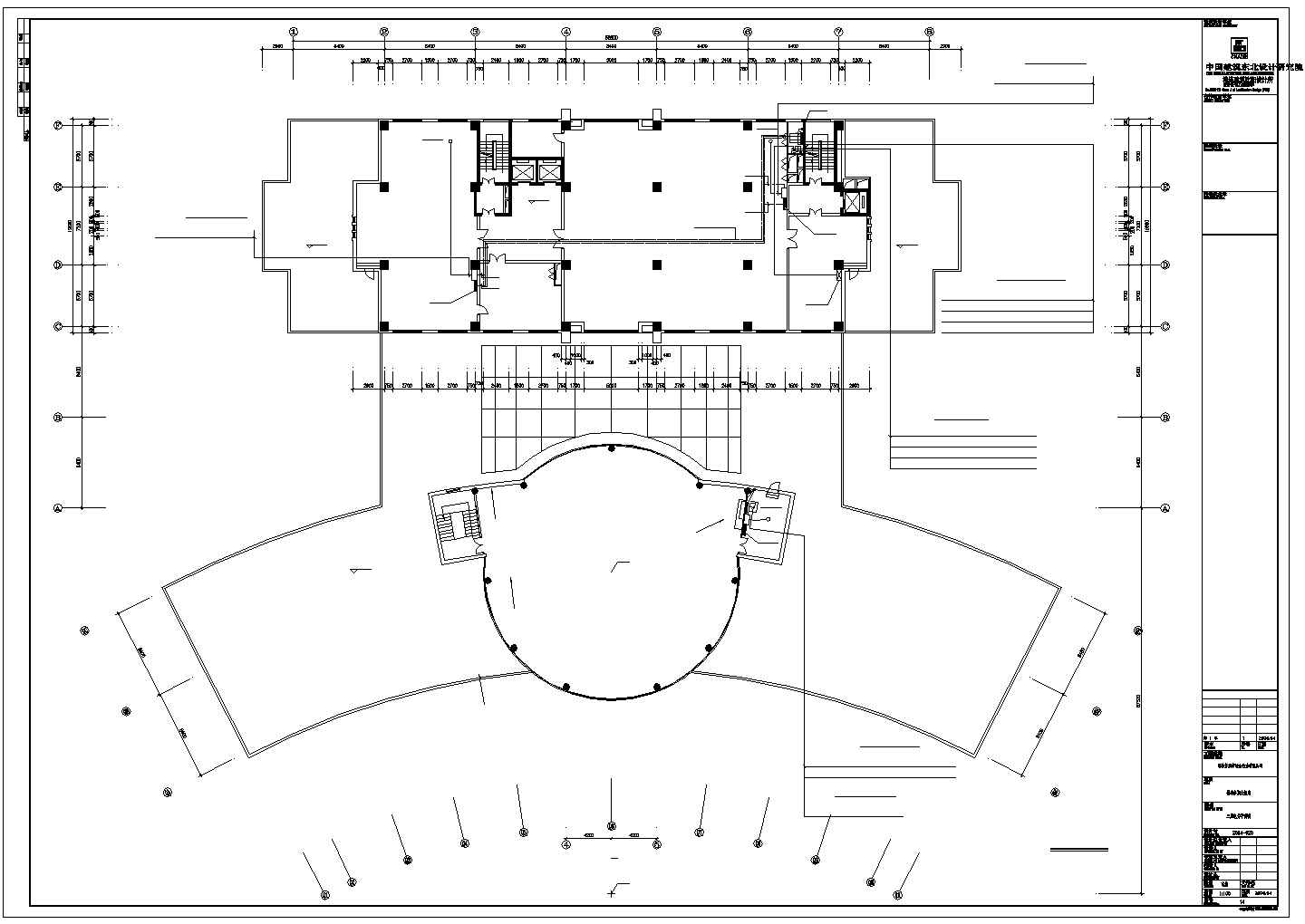 某酒店建筑详细电气设计施工CAD图纸