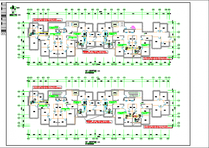【山东】高层住宅小区采暖通风系统设计施工图（节能设计）_图1