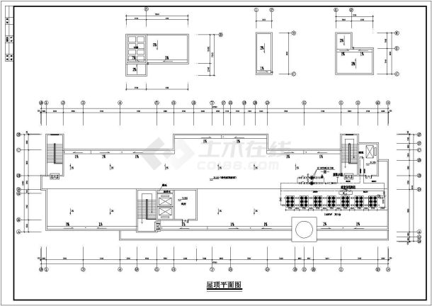 【浙江】多层医院住院楼空调通风系统设计施工图-图一