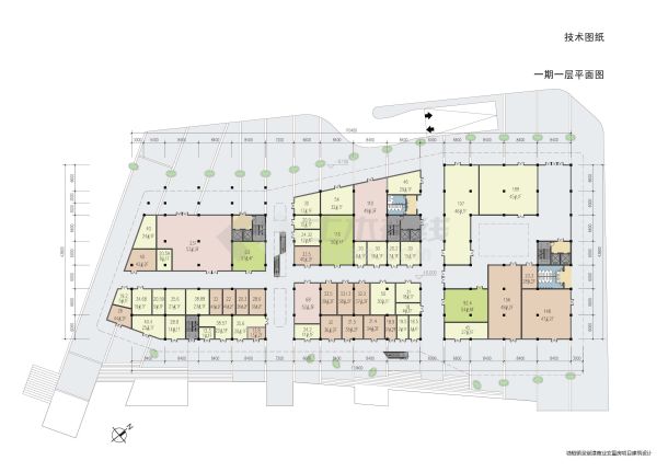 滨水现代风格退台式商业综合体建筑设计方案文本-图二