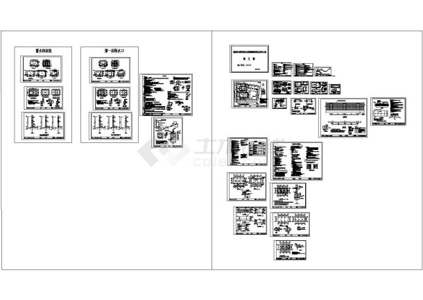 某地区道路工程建筑cad竣工图-图一