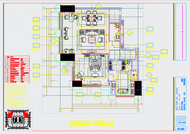  [Zhongshan] Decoration construction drawing of high-end guest rooms of international five-star hotel - Figure 2