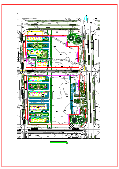 某大型小区市政电气外网规划施工图纸-图二