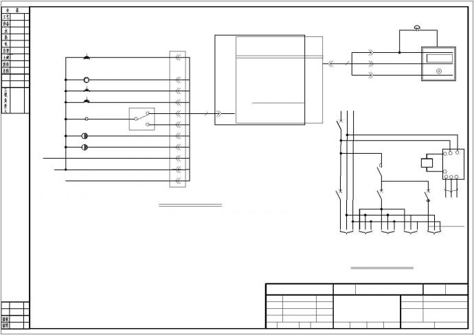 某底层商业宾馆建筑电气设计施工图纸_图1