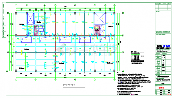  A complete set of building structure drawing of a regional business office building - Figure 2