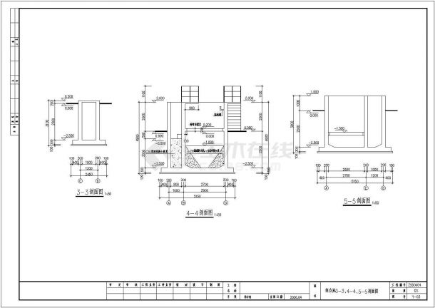 河北省某地区磷化废水工程CAD建筑图纸-图二